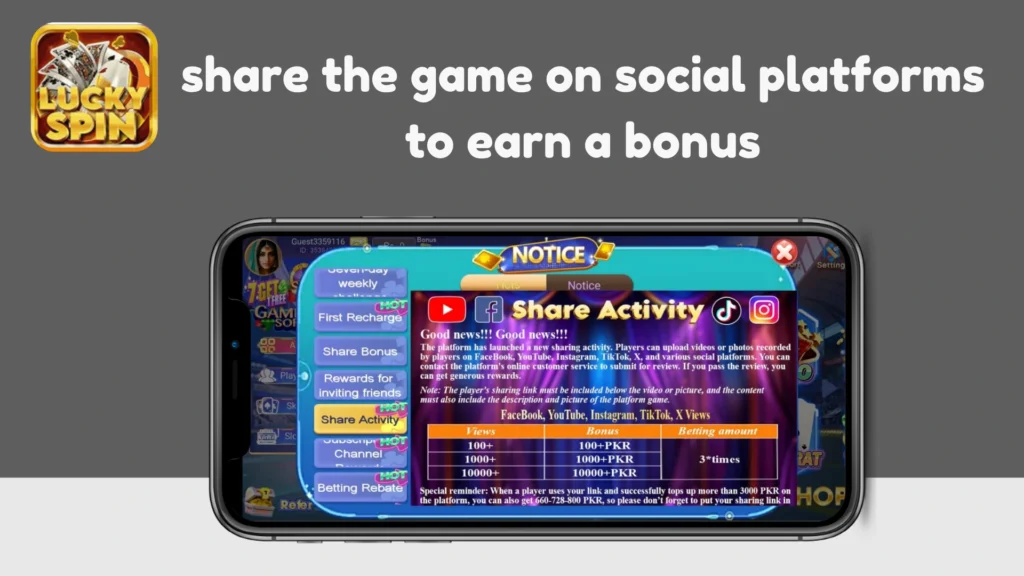 Lucky Spin bonus